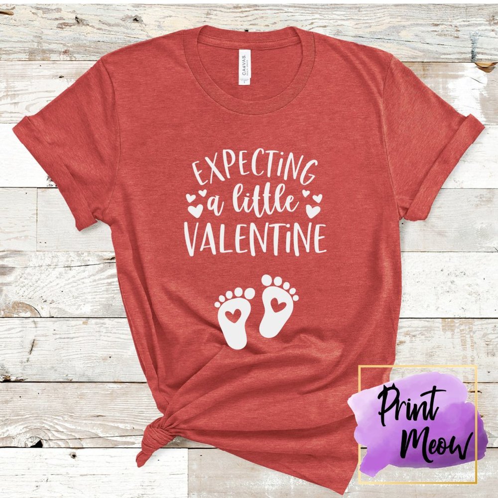Expecting a little Valentine Shirt